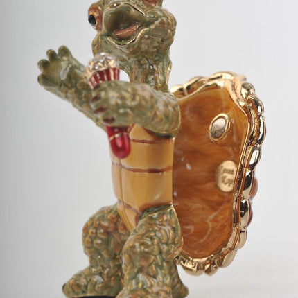 Turtle Singing with a Microphone