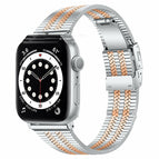 42 44mm / Silver rose gold