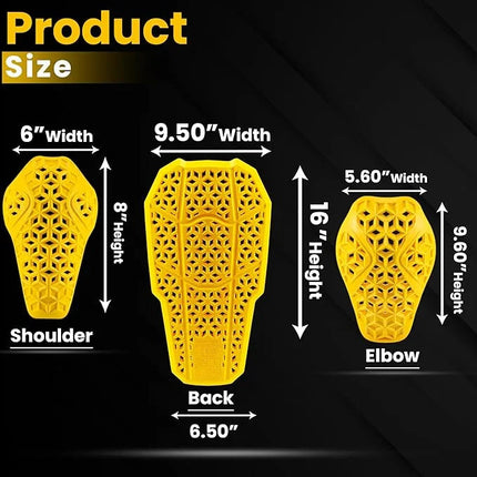 CE Level 2 Certified Armor Pads Set