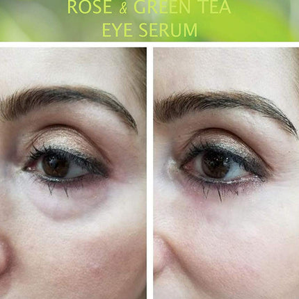 Anti-Wrinkle Eye Serum with Green Tea & Rose Water
