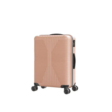 Non-TSA Customs Lock 3-in-1 PP Trolley Case, 20in, 24in, 28in PP Rose