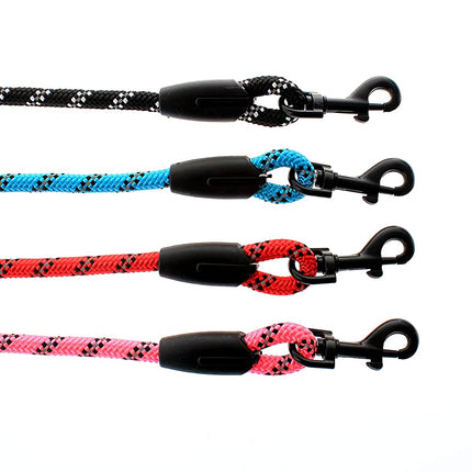 Dog Rope Lead With Reflective Stitching and Padded Handle