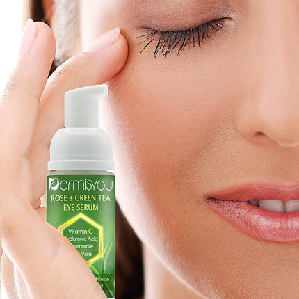 Anti-Wrinkle Eye Serum with Green Tea & Rose Water