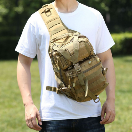 JupiterGear Tactical Military Sling Backpack 15L Shoulder Bag Molle