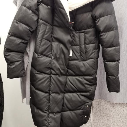 Hooded parkas coat women New warm cotton long winter coat jacket