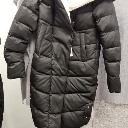 Hooded parkas coat women New warm cotton long winter coat jacket