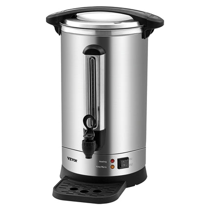 Commercial Coffee Urn 65 Cup Stainless Steel Coffee Dispenser Fast