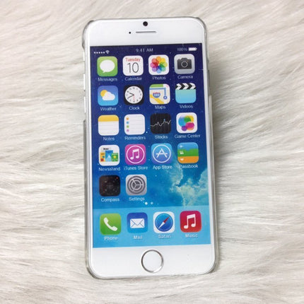 White Sand Clock iPhone Case