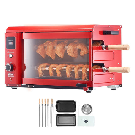 Stainless Steel Shawarma Grill Machine Electric Gyro Rotisserie