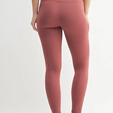 MONO B Venice Cloud Light Sculpt High-Waisted Leggings