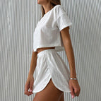 S / White