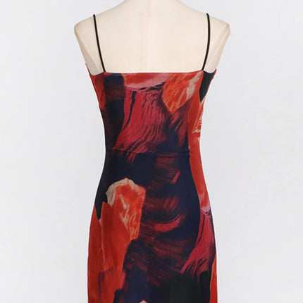 Stylish Cowl Neck Cami : Mini Dress