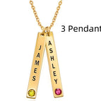 Gold / 3 Pendant
