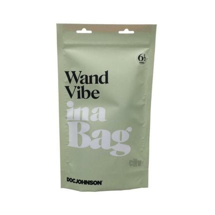 In A Bag Wand Vibrator Black