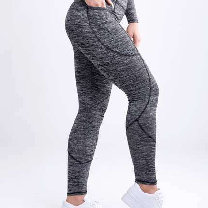JupiterGear High-Waisted Classic Gym Leggings with Side Pockets
