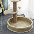 One Size / Beige Rattan Mat Climbing Frame
