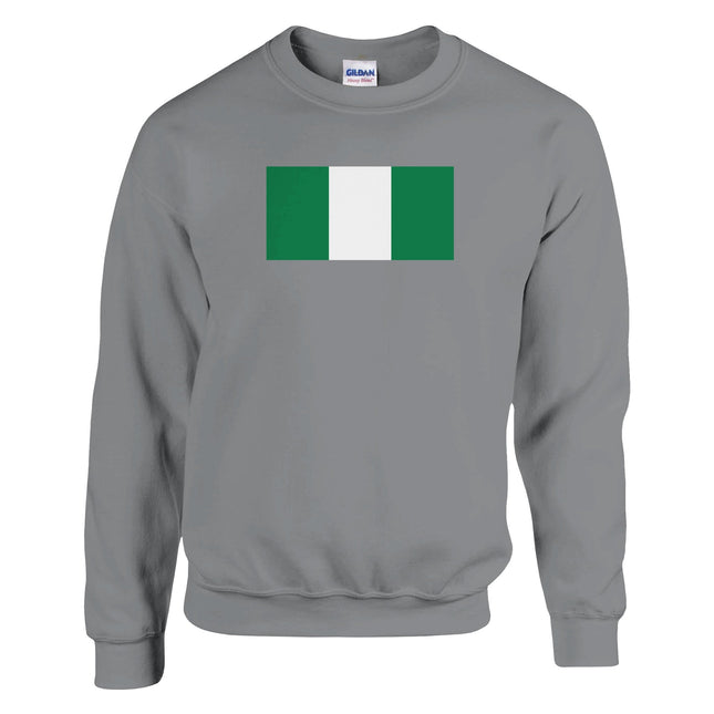 Sweat-shirt Drapeau du Nigeria