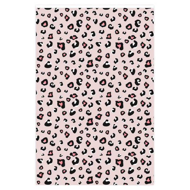 Pink Leopard Wrapping Paper