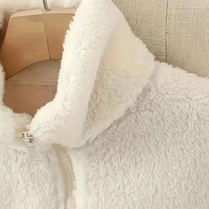 Fleece Long Sleeve Zip-Up Jacket