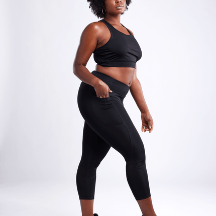 JupiterGear High-Waisted Classic Gym Leggings with Side Pockets