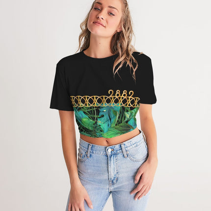 2882Sport™ Tropics Of OZ - Into The Wild Women's Twist-Front Cropped