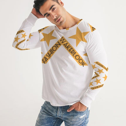 Men's Fashion Long Sleeve Wakerlook Tee
