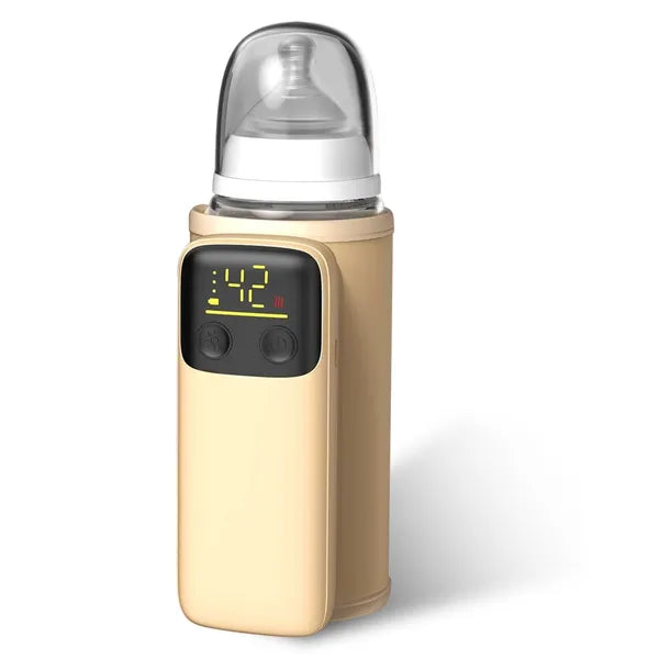 Portable Bottle Warmer With Night Light Baby Milk Warmer Milk Formula