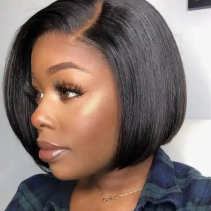 Alice | Long Bob Human Hair Wig with 4x4 Lace Front