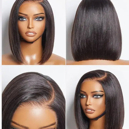 Alice | Long Bob Human Hair Wig with 4x4 Lace Front