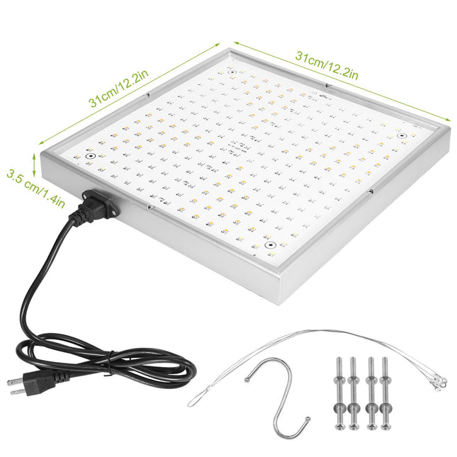 1 Set LED Grow Light Full Spectrum Hanging 225 LEDs Plant Grow Lamp