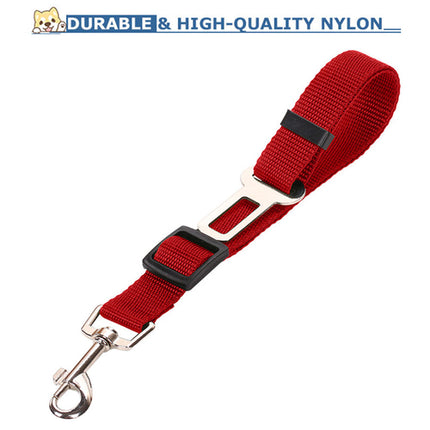 High Quality Durable Pet Cat Dog Vehicle Leash Nylon Adjustable Car