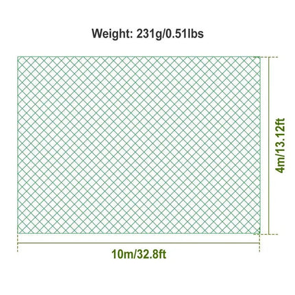 13x33FT Heavy-Duty Garden Netting - Protect Plants & Crops