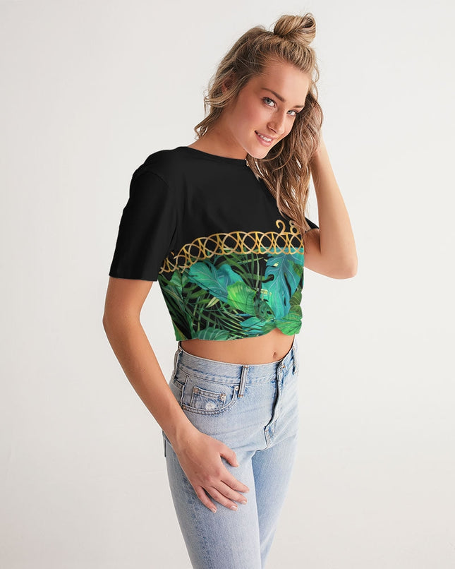 2882Sport™ Tropics Of OZ - Into The Wild Women's Twist-Front Cropped