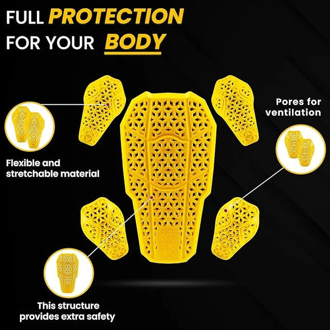 CE Level 2 Certified Armor Pads Set