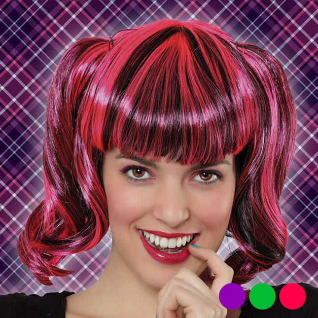 Halloween Wig Bicoloured 118394