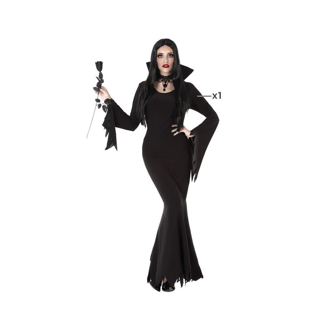 Costume for Adults Vampiress Black M/L (1 Unit)