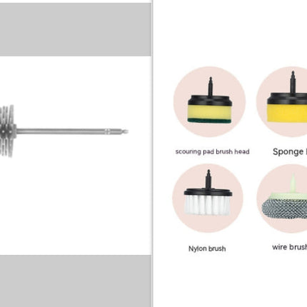 Electric Cleaning Brush Dishwashing Brush Automatic Wireless USB