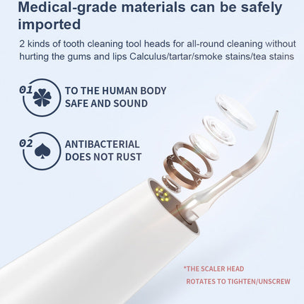 Visual Ultrasonic Tooth Cleaning Device Household