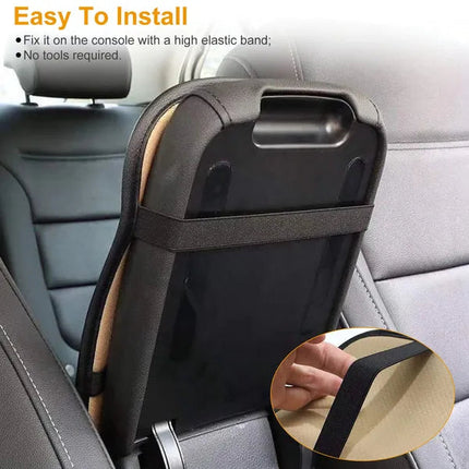 Car Armrest Pad Cover PU Leather Auto Center Console Seat Box Cover