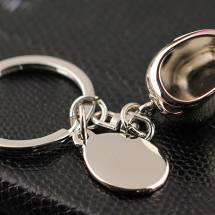 Motorcycle Helmet Keychain