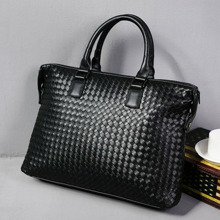Men's High Quality Leather Large Briefcase