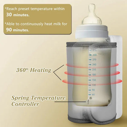 Portable Bottle Warmer On The Go Baby Milk Warmer Milk Formula Warmer