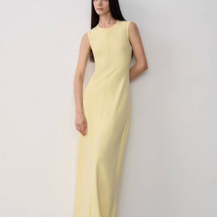 Fireladyfur Women's Merino Wool Knit Dress"Island Letters"