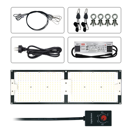MasonBrite StealthGrow 240W Full Spectrum IP65 Waterproof 4X2 Samsung
