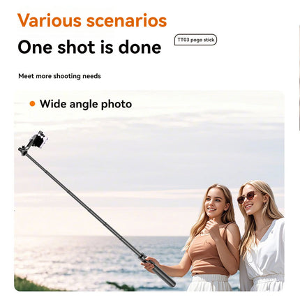 Selfie Stick Tripod With Fill Light, Extendable Phone Stand With