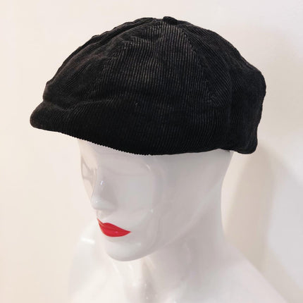 'Blaze' Black Soft Beret