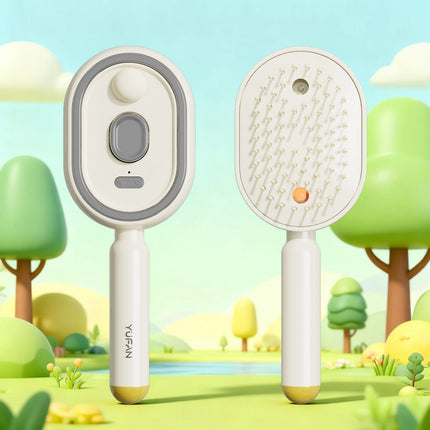 Electric Spray Airbag Massage Comb Essential Oil Atomized Hair Brush