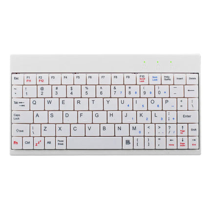 80 Keys Wired Keyboard Mini USB Connector Keyboard Portable Durable