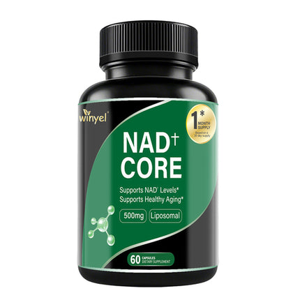 60 Capsules Of High-concentration Liposomal NAD Enhancer - Energy,