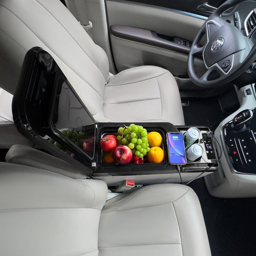 Portable Car Refrigerator Freezer Compressor 15 L Single Zone For Car